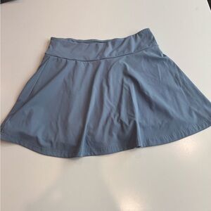 Pink Lily Light Blue Skater Skirt